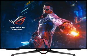 48" ASUS ROG Swift PG48UQ LCD monitor fekete