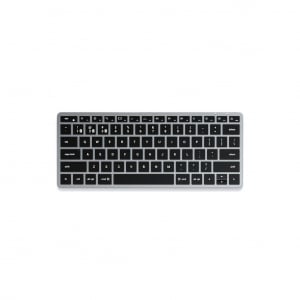 Satechi Slim X1 Bluetooth US billentyűzet Apple termékekhez szürke-fekete (ST-BTSX1M)