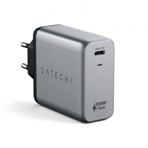 Satechi 100W USB-C PD hálózati töltő szürke (ST-UC100WSM-EU)