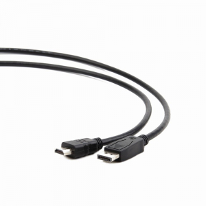 Gembird Cablexpert Display port male --> HDMI male kábel 3 m (CC-DP-HDMI-3M)