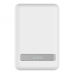 Belkin BoostCharge Magnetic vezet&eacute;k n&eacute;lk&uuml;li Power Bank 5000mAH kit&aacute;maszt&oacute;val feh&eacute;r (BPD004btWT)