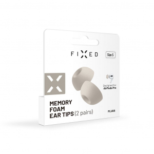 FIXED Memory Foam Ear Tips Apple Airpods Pro fülhallgatóhoz 2db L méret (FIXPLF-L)