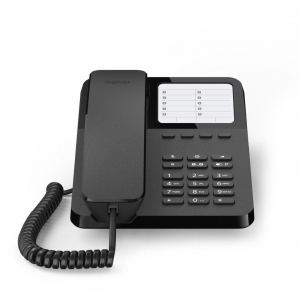 Gigaset DESK 400 telefon fekete (S30054H6538S201)