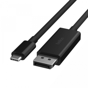 Belkin Connect USB-C - DisplayPort 1.4 k&aacute;bel fekete (AVC014BT2MBK)