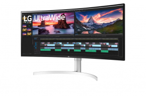 38" LG 38WN95CP-W ívelt LCD monitor