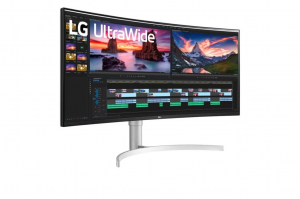 38" LG 38WN95CP-W ívelt LCD monitor