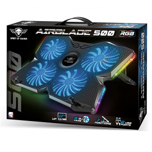 Spirit Of Gamer AirBlade 500 RGB 17" notebook hűtő (SOG-VE500RGB)