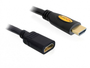 Delock DL83080 High Speed HDMI Ethernet  A - A apa - anya hosszabbító kábel 2m