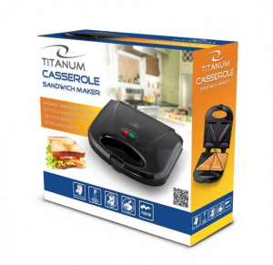 Titanum TKT002K Casserole szendvicss&uuml;tő