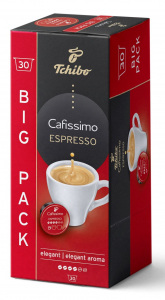 TCHIBO Cafissimo Espresso Elegant k&aacute;v&eacute;kapszula 30db