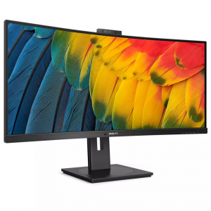 34" Philips 34B1U5600CH/00 ívelt LCD monitor USB-C dokkolóval