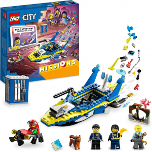 Lego City Vízirendőrség nyomozói küldetés (60355)