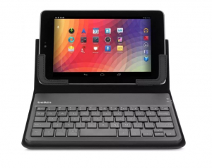 Belkin Qode billentyűzetes tablet tok 7" fekete (F5L146eaBLK)