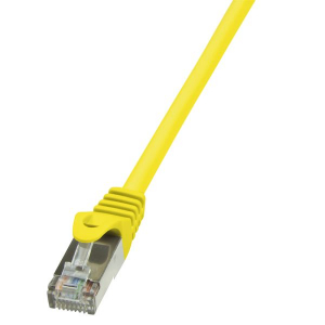 LogiLink Econline Cat.5e, F/UTP patch kábel 3m sárga (CP1067S)