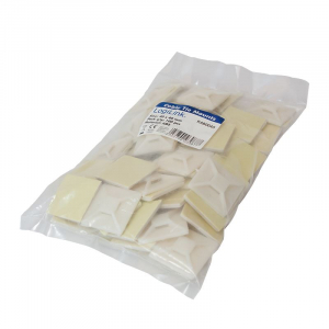 LogiLink öntapadós kábelrendező-tartó 40mmx40mm, 100db (KAB0045)