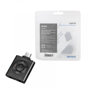 Logilink USB-C audioadapter (UA0365)