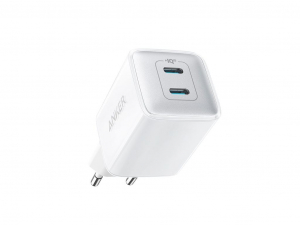 Anker PowerPort III 2xUSB-C hálózati töltő 40W fehér (A2038G21)