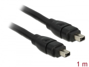 Delock 82570 FireWire (4/4 tűs) &ouml;sszek&ouml;tő k&aacute;bel 1m