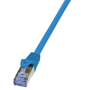 LogiLink PrimeLine, Cat.6A, S/FTP patch kábel kék 5m (CQ3076S)