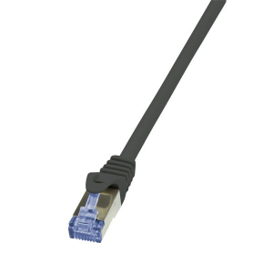 LogiLink PrimeLine, Cat.7, S/FTP patch kábel fekete 1m (CQ4033S)