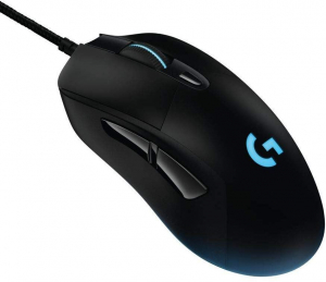 Logitech G403 HERO Gaming egér fekete (910-005633)