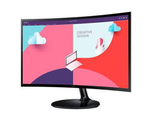 27" Samsung S27C360EAU ívelt LCD monitor (LS27C360EAUXEN)