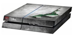 Trust GXT 747-P PS4 konzol design matrica szürke-zöld (21636)
