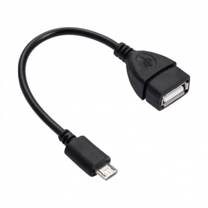 Akyga USB-A anya - microUSB-B apa adapter k&aacute;bel 15cm (AK-AD-09)