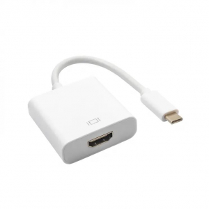 Akyga USB type C - HDMI adapter feh&eacute;r (AK-AD-53)