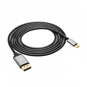 Akyga USB type C > DisplayPort k&aacute;bel 1.8m (AK-AV-16)