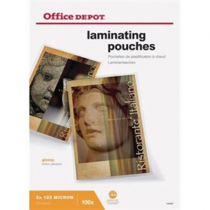 Office Depot A3 2x125mic lamináló fólia 100db (3385897)