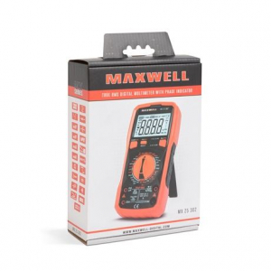 Maxwell digitális multiméter (25302)
