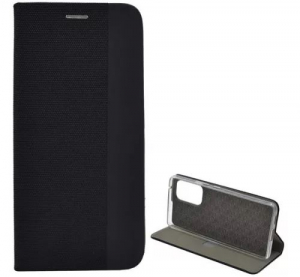 Gigapack Samsung Galaxy A53 textil mintás fliptok fekete (GP-115186)