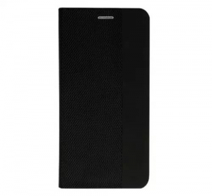 Gigapack Samsung Galaxy S23 textil mintás fliptok fekete (GP-134954)