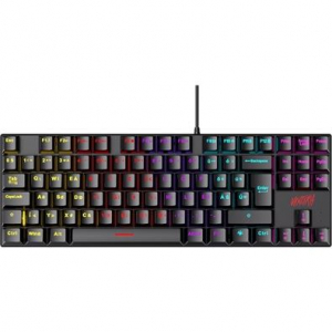 Ventaris Malevik Red Switch mechanikus gamer billentyűzet fekete (K700-R)