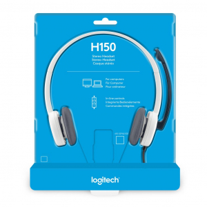 Logitech Headset H150 mikrofonos USB fejhallgató Coconut pc (981-000350)