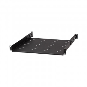 Stalflex rack szekrény tálca 1U 19" 450mm fekete (RSA19-1U-450B)