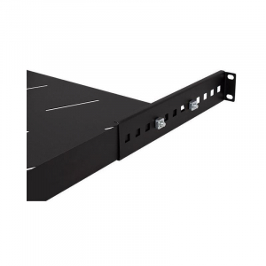 Stalflex rack szekrény tálca 1U 19" 450mm fekete (RSA19-1U-450B)