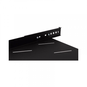 Stalflex rack szekrény tálca 1U 19" 450mm fekete (RSA19-1U-450B)