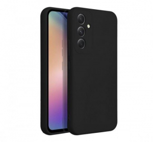 Forcell Silicone  Samsung Galaxy A54 5G szilikon tok fekete (73682)