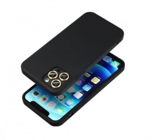Forcell Silicone  Samsung Galaxy A54 5G szilikon tok fekete (73682)
