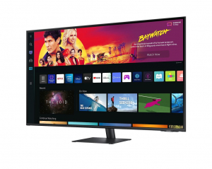 32" Samsung Smart M7 LCD monitor fekete (LS32BM700UPXEN)