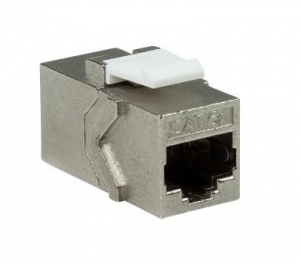 Logilink Cat.6A Keystone Inline csatlakoz&oacute; STP v&eacute;kony kivitel (NK4017)