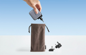 UGREEN Nexode 2x USB-C, 1x USB-A hálózati töltő 65W (90409)