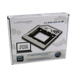 LC Power 2.5" notebook be&eacute;p&iacute;tő adapter (LC-ADA-525-25-NB)