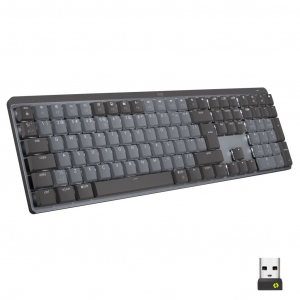 Logitech MX Mechanical Tactile UK billentyűzet Graphite (920-010756)