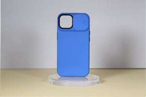 Cellect iPhone 14 Pro kameravédős tok sötétkék (CEL-CAMP-IPH1461PDBL)