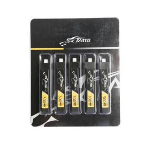 Tattu LiPo 300mAh 3.8V 75C 1S1P HV BT2.0.5 akkumulátor 5db (TAA3001S75BT2)