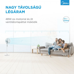 Midea FS40-18BR ventilátor fehér