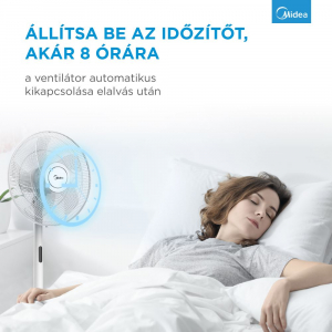Midea FS40-18BR ventilátor fehér